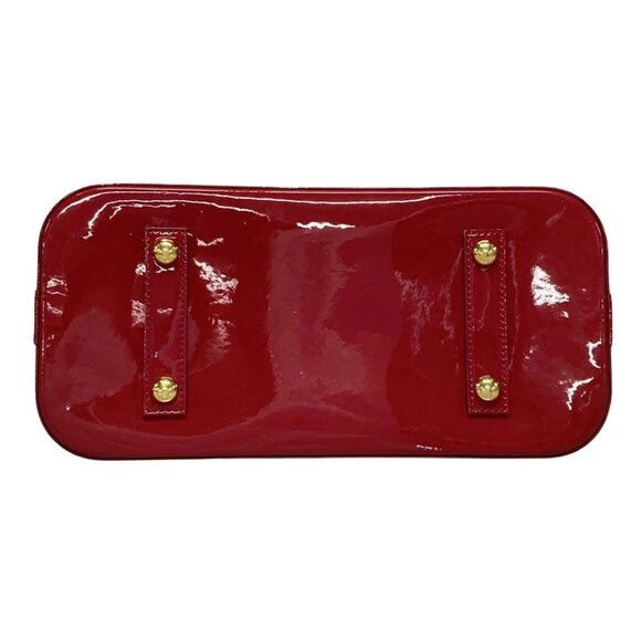 LOUIS VUITTON Alma PM Rose Indian Monogram Vernis - Handbag 776-082225 - Picture 5 of 13